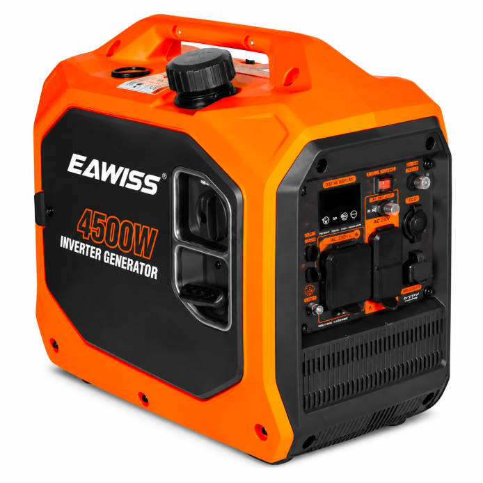 4000W 5KW Silent Single Cylinder Gasoline Generator Air Cooled Inverter Generators 55