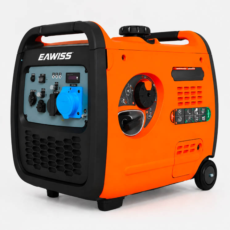 5500W Ultra Silent Home Inverter Gasoline Electric Generator with Remote Start 55