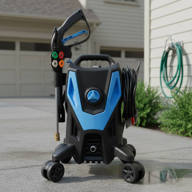 Portable Electric High Pressure Washer Car Washer for Home Garden Cleaning